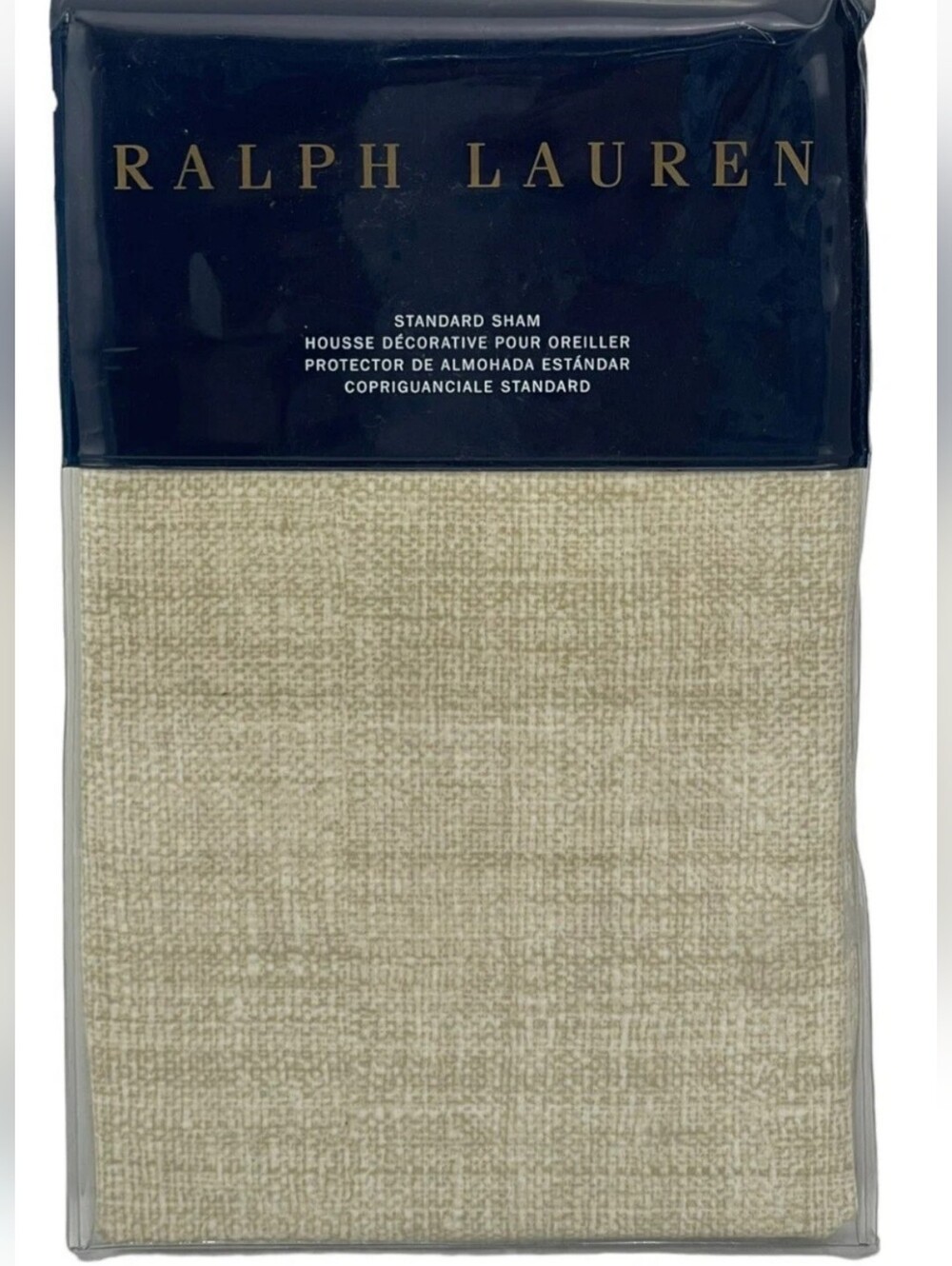 2 Ralph Lauren Mulholland Drive Reeves Natural Standard Queen Shams
